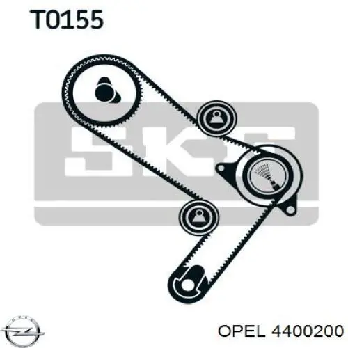 Натягувач ременя ГРМ Renault (RVI) 5001001263 ціна, від 10.75 USD