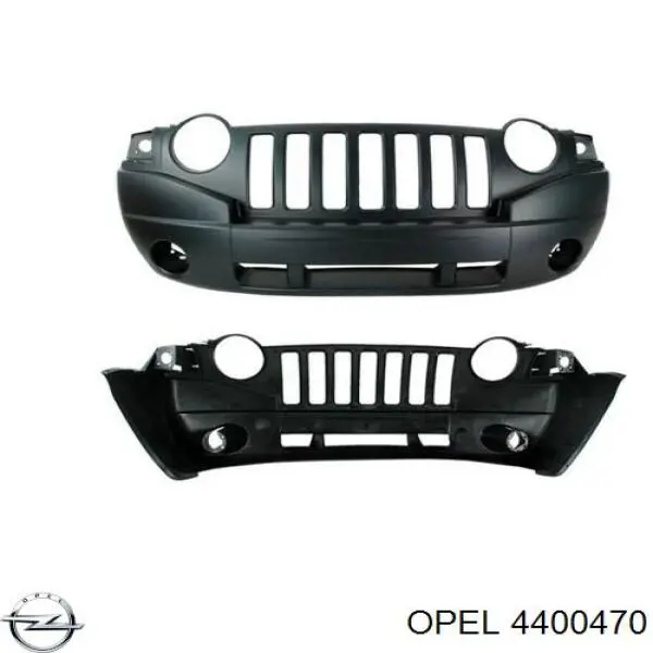 Купити 4400470 Opel Буфер (бампер) передній