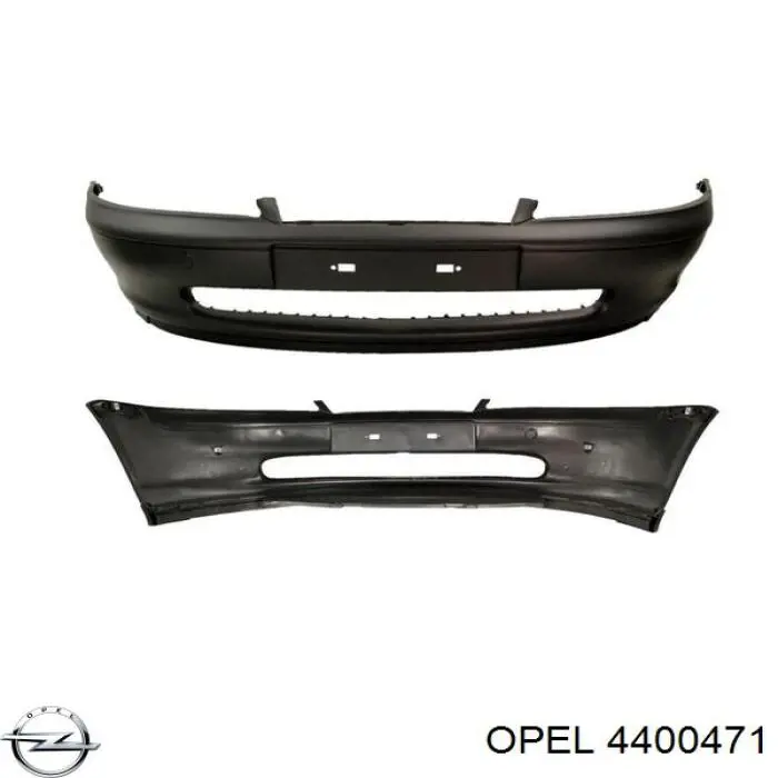 Бампер на авто Opel 4400471 ціна, від 78.81 USD