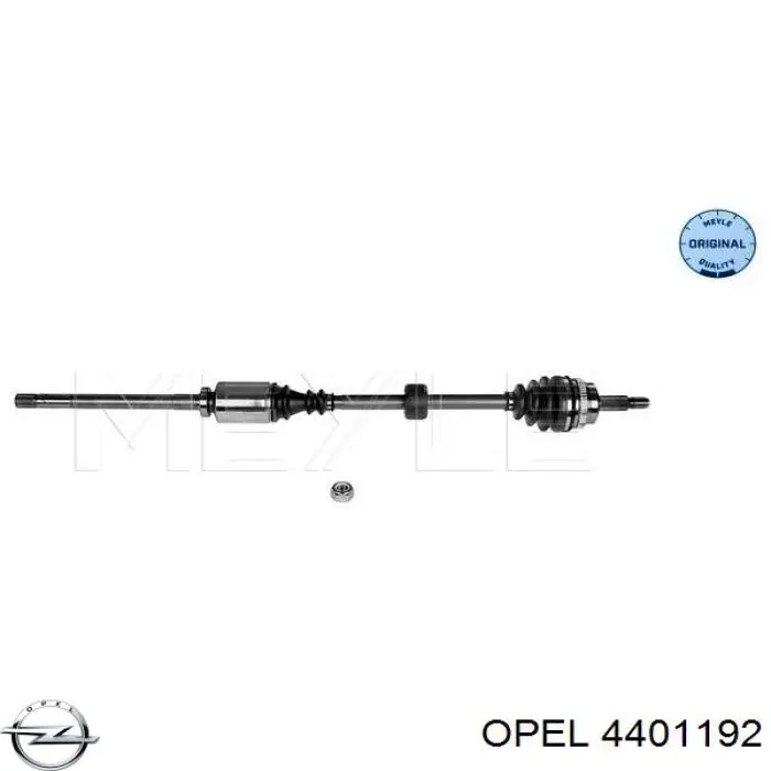 Піввісь передня, права Opel 4401192 ціна, від 111.08 USD