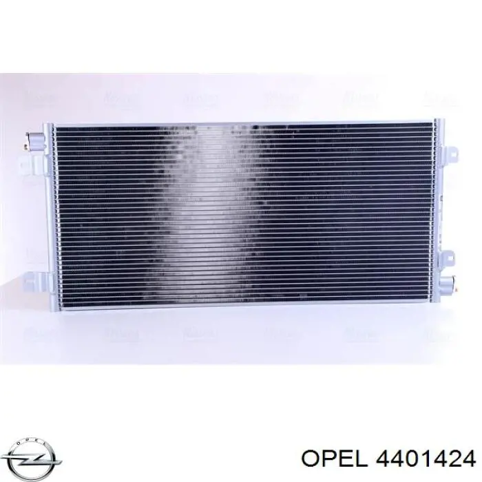 4401424 Opel радіатор кондиціонера