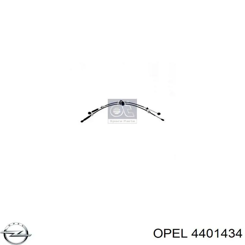 4401434 Opel трос перемикання передач