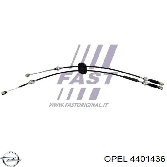 Купити 4401436 Opel Трос перемикання передач