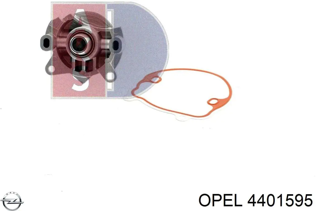 Водяний насос Opel 4401595