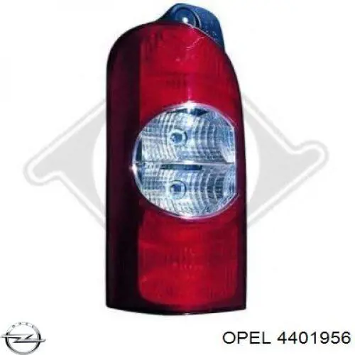 Купити 4401956 Opel Лівий стоп