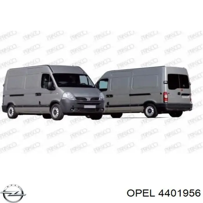 Лівий стоп 9109956 Renault (RVI)