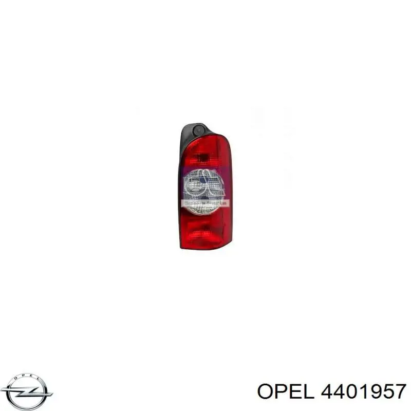 4401957 Opel ліхтар задній лівий