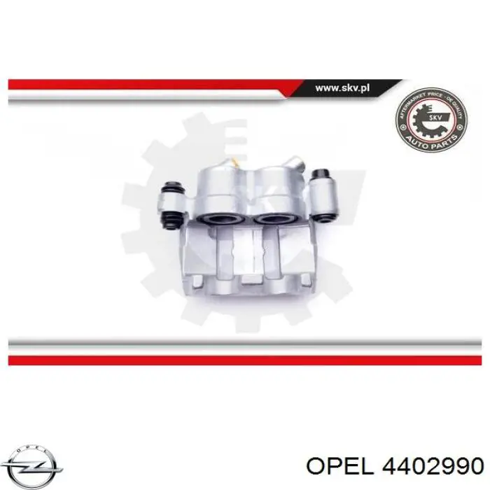 4402990 Opel Супорт гальмівний передній правий