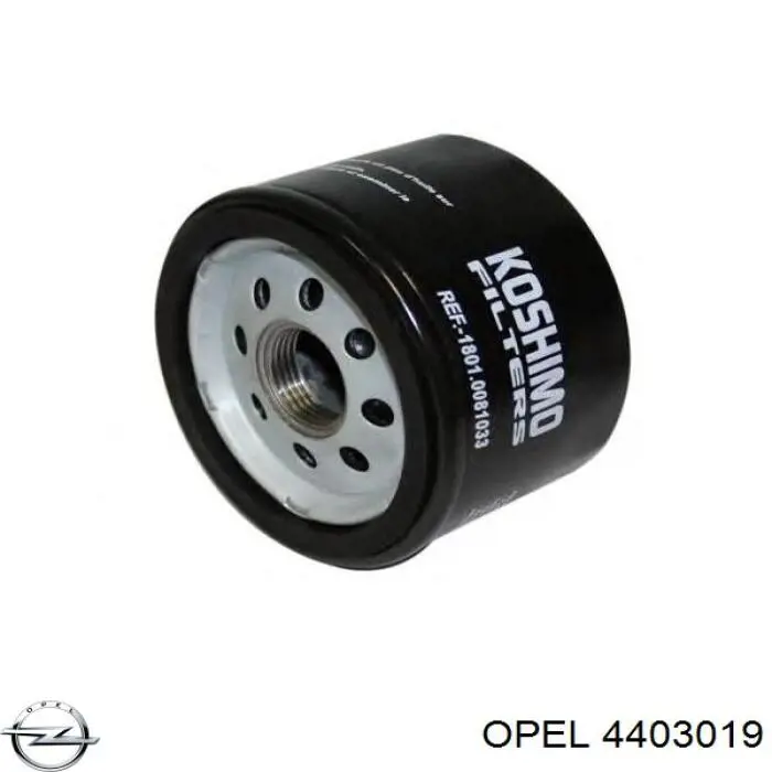 Масляний фільтр двигуна Opel 4403019 ціна, від 7.09 USD