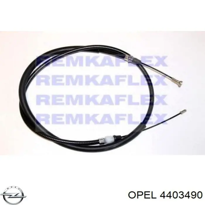 Трос ручного гальма задній, правий/лівий Opel 4403490 ціна, від 8.83 USD
