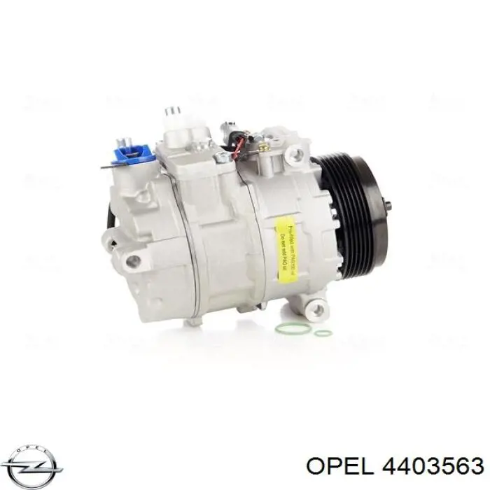Насос кондиціонера Opel 4403563