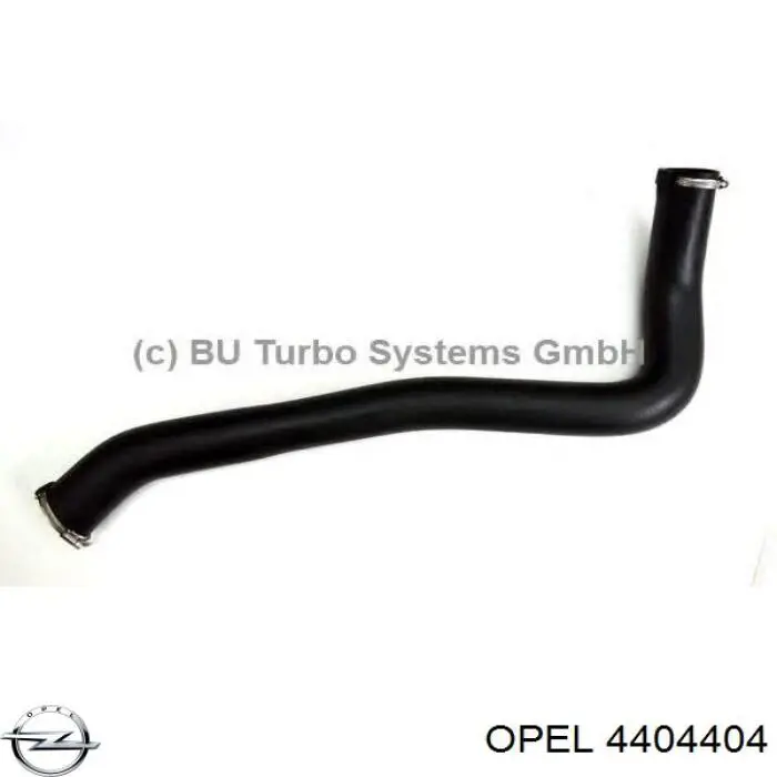 Шланг/патрубок інтеркуллера Opel 4404404 ціна, від 19.00 USD