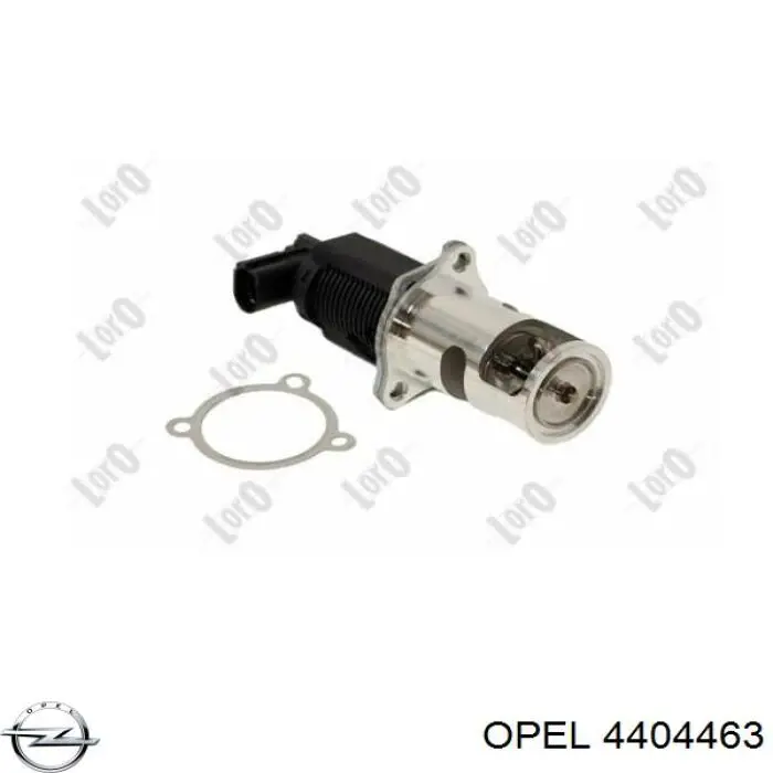 4404463 Opel клапан egr, рециркуляції газів