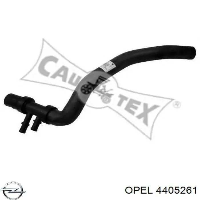 Шланг/патрубок радіатора охолодження, верхній Opel 4405261 ціна, від 19.56 USD