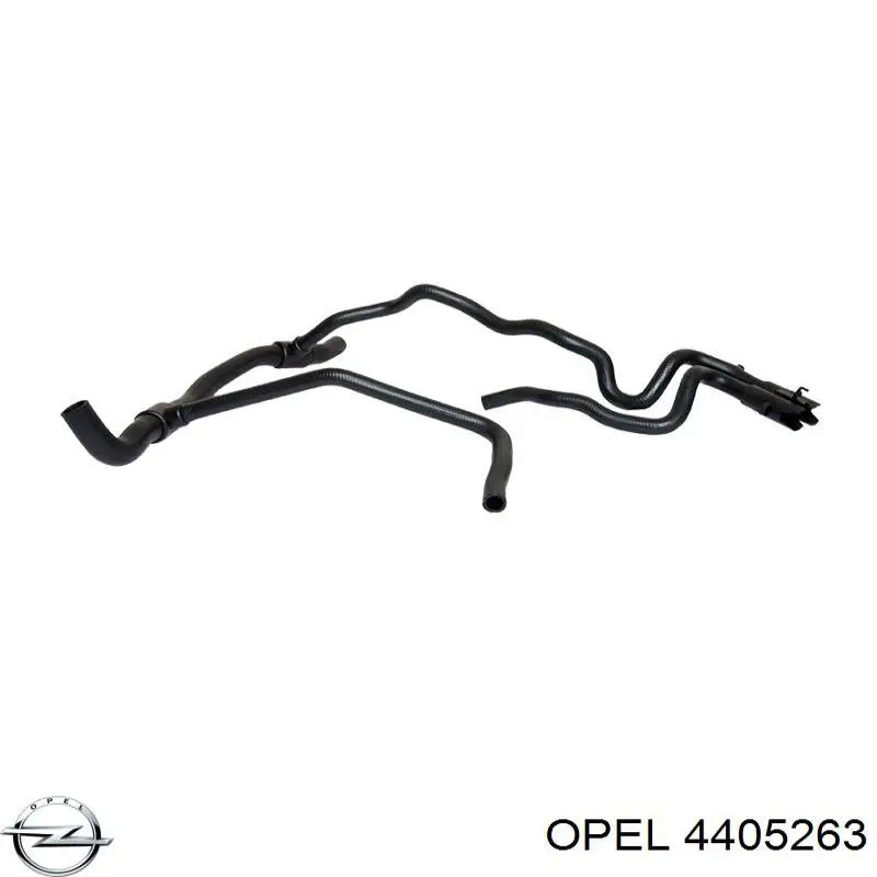 Шланг розширювального бачка, нижній Opel 4405263 ціна, від 8.12 USD