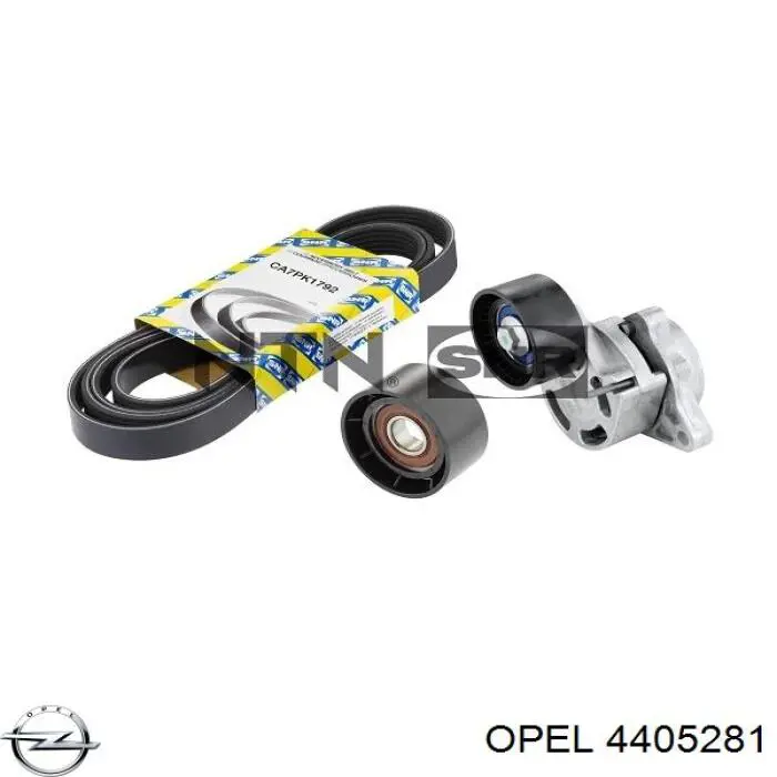 4405281 Opel натягувач приводного ременя