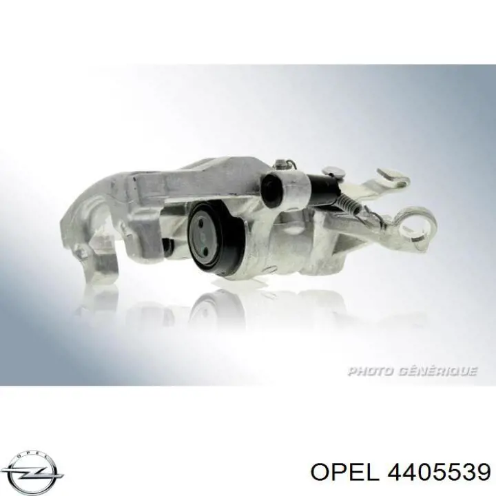 Задній гальмівний супорт лівий Opel 4405539