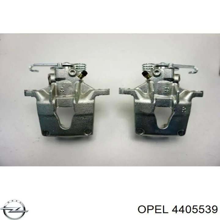 4405539 Opel Супорт гальмівний задній лівий
