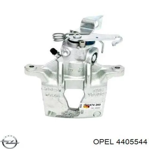 Купити 4405544 Opel Супорт задній правий