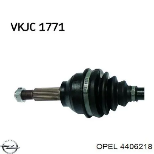 Купити 4406218 Opel Ліва піввісь