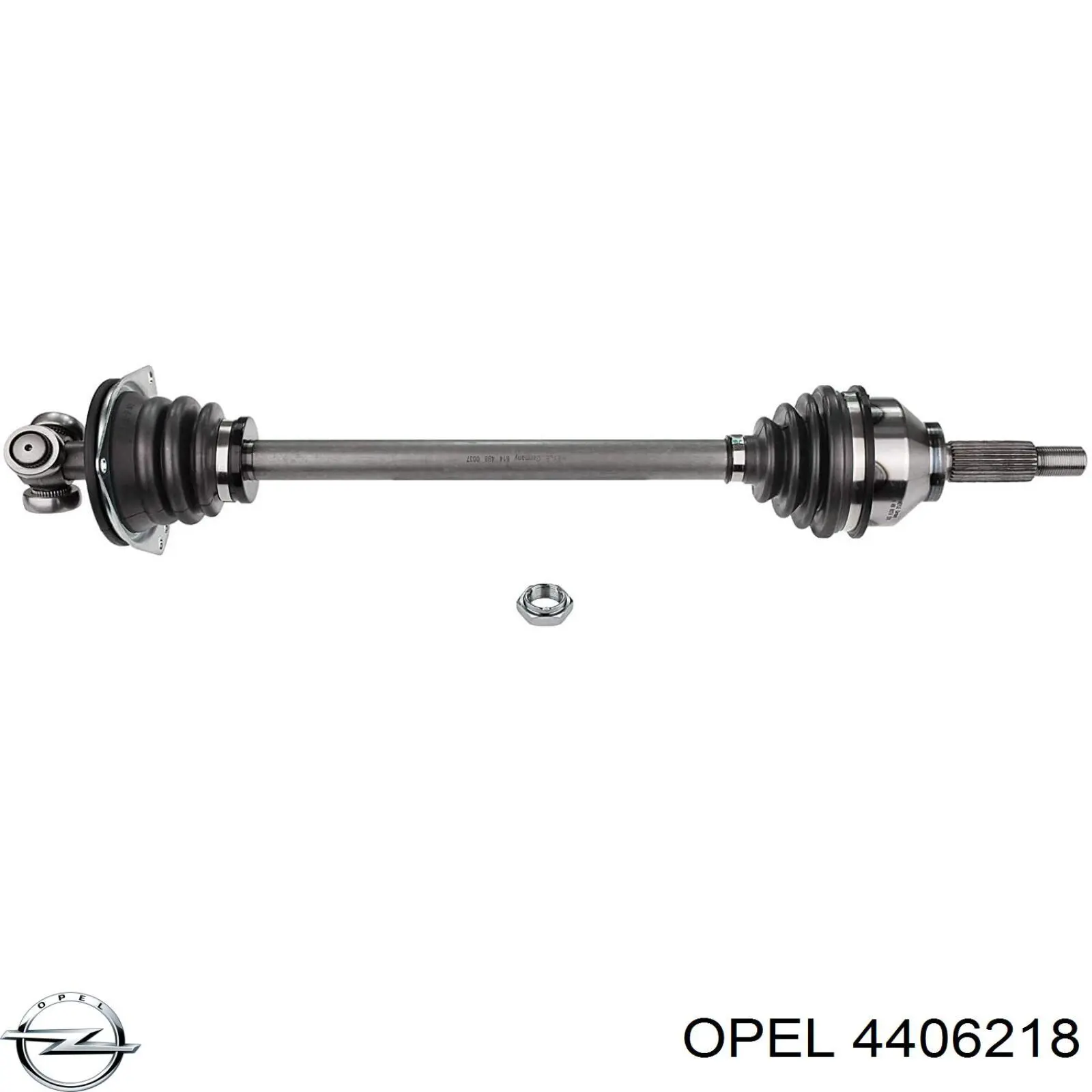 4406218 Opel Привід лівий