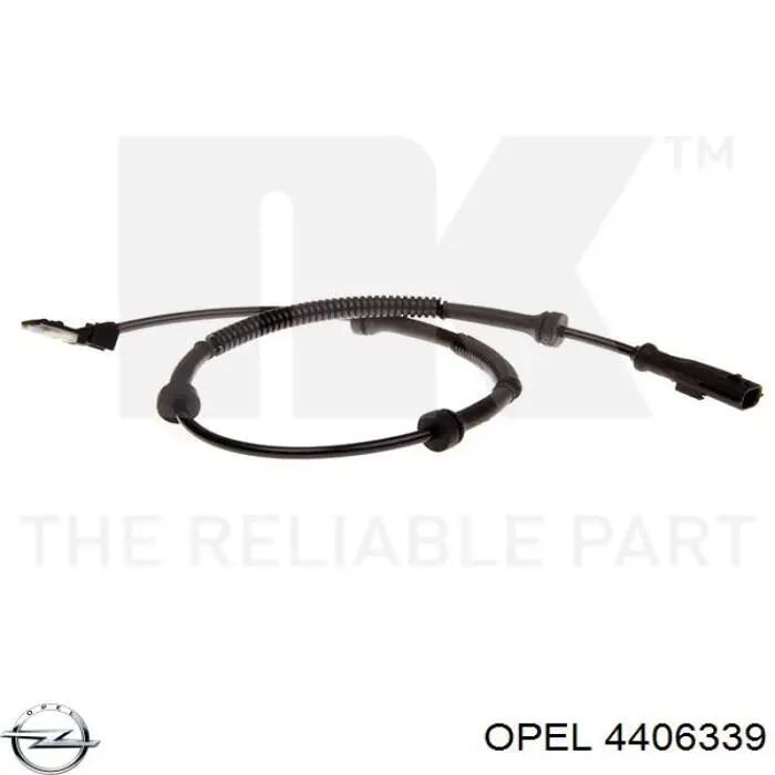 Датчик ABS передній Opel 4406339 ціна, від 22.85 USD