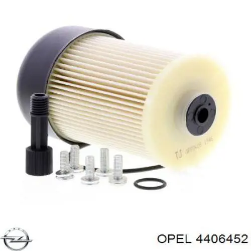 Купити 4406452 Opel Фільтр-відстійник палива грубої очистки