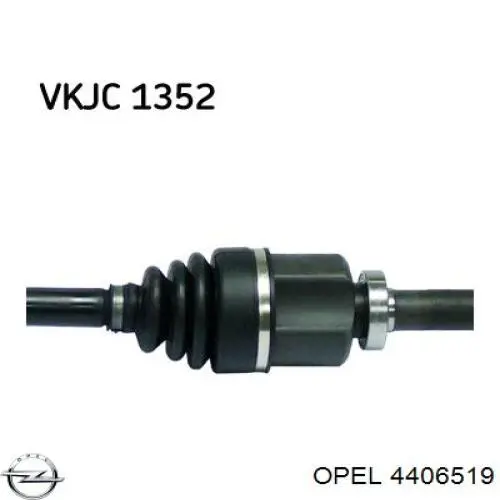Купити 4406519 Opel Піввісь права