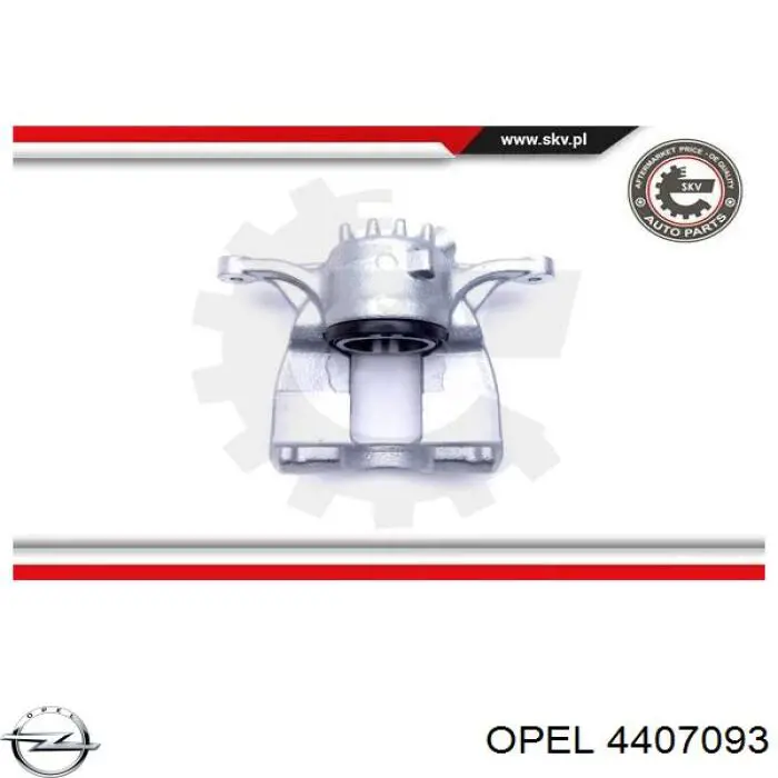 Купити 4407093 Opel Супорт гальмівний передній правий