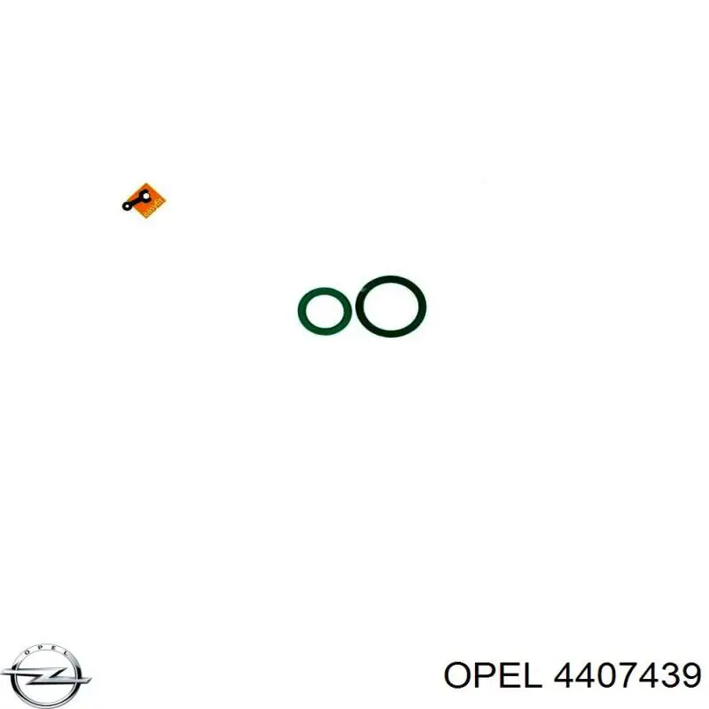 Компресор кондиціонера 4407439 Opel