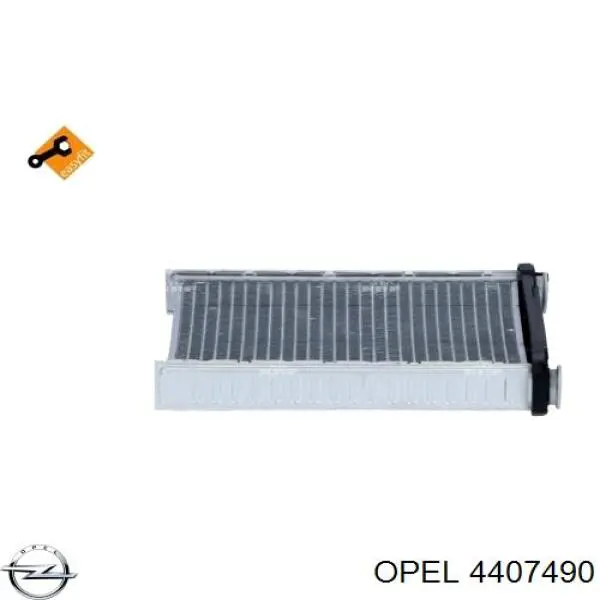 Купити 4407490 Opel Теплообмінник