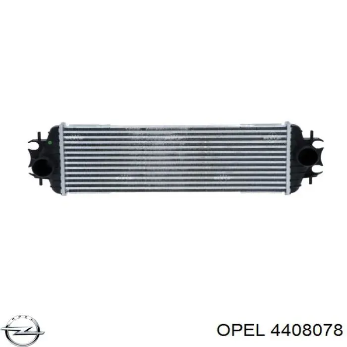 Система охолодження наддувочного повітря Opel 4408078 ціна, від 44.05 USD