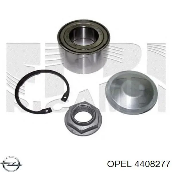 Підшипник маточини задньої Opel 4408277 ціна, від 19.04 USD