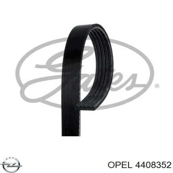 Клиновий ремінь Opel 4408352 ціна, від 8.60 USD