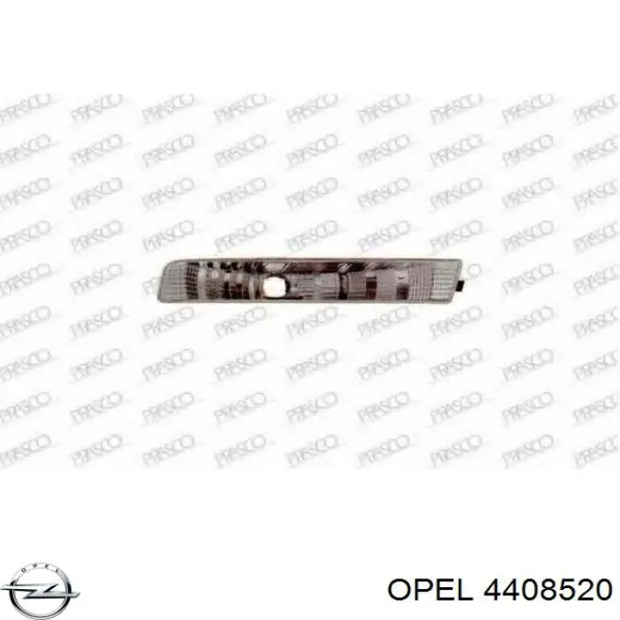 Правий покажчик повороту - лампа Opel 4408520 ціна, від 21.24 USD