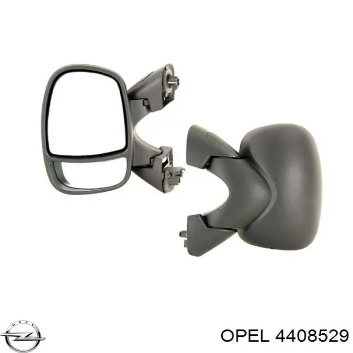 Ліве бічне дзеркало Opel 4408529 ціна, від 65.34 USD