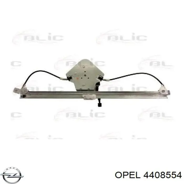 Склопідйомник з електродвигуном Opel 4408554 ціна, від 50.66 USD