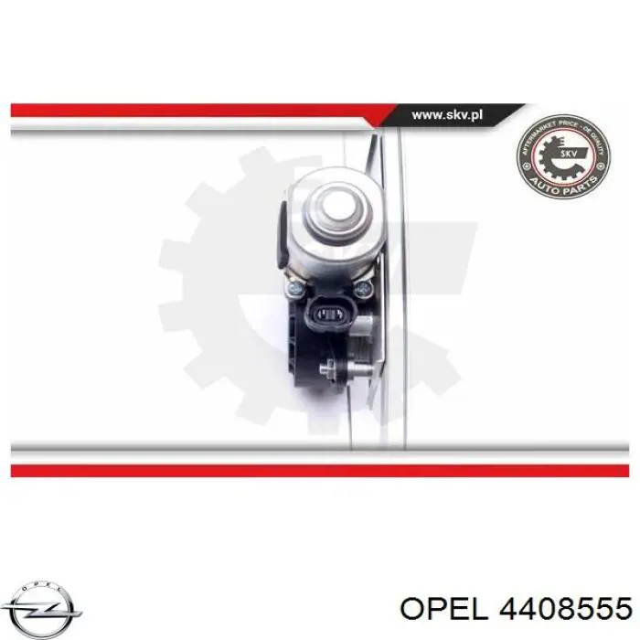 Купити 4408555 Opel Склопідйомник передньої правої двері