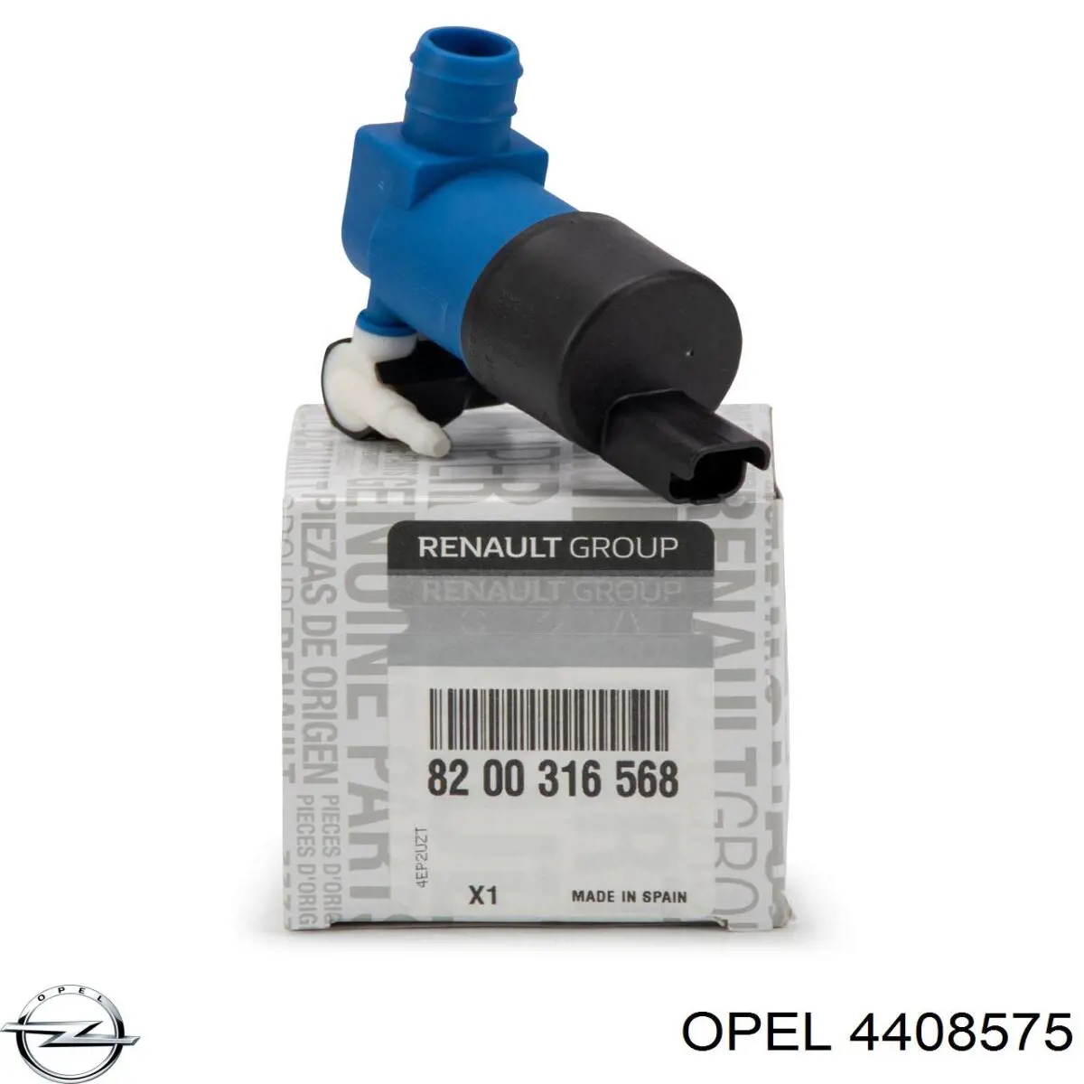 Купити 4408575 Opel Мотор омивача лобового скла