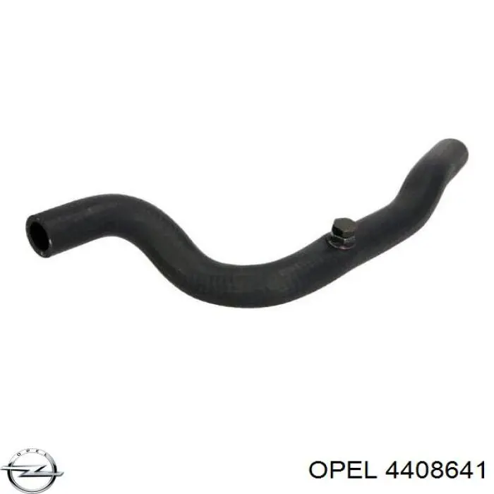 Шланг радіатора опалювача/пічки, подача Opel 4408641 ціна, від 9.45 USD