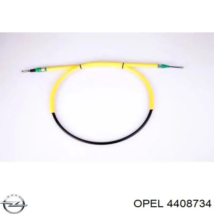 Трос стоянкового гальма задній лівий Opel 4408734 ціна, від 8.95 USD