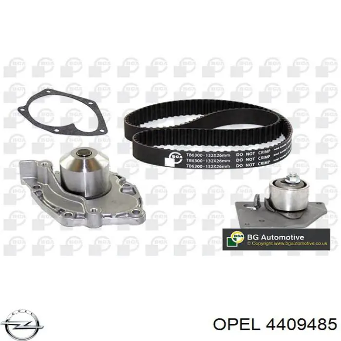 Купити 4409485 Opel ГРМ ремень