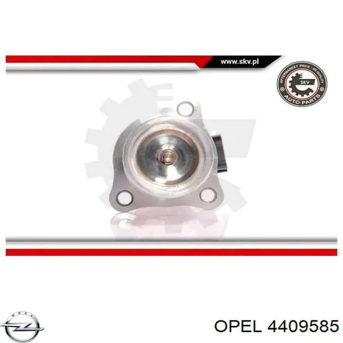 Клапан EGR Opel 4409585 ціна, від 50.91 USD