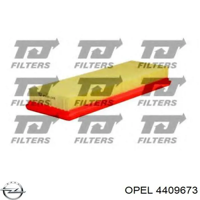 4430833 Opel Коробка фільтра