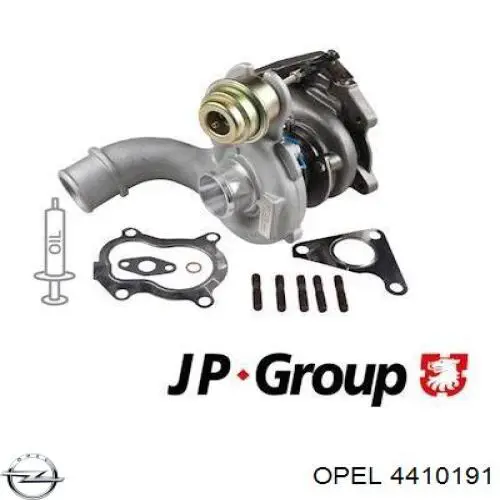 Трубка/шланг подачі масла до турбіни 4410191 Opel