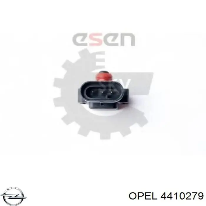 4410279 Opel датчик тиску у впускному колекторі, map