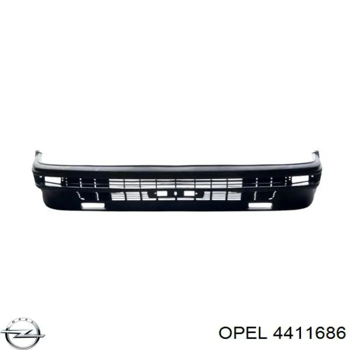 Передній бампер 4411686 Opel