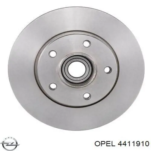 Диск гальмівний задній Opel 4411910