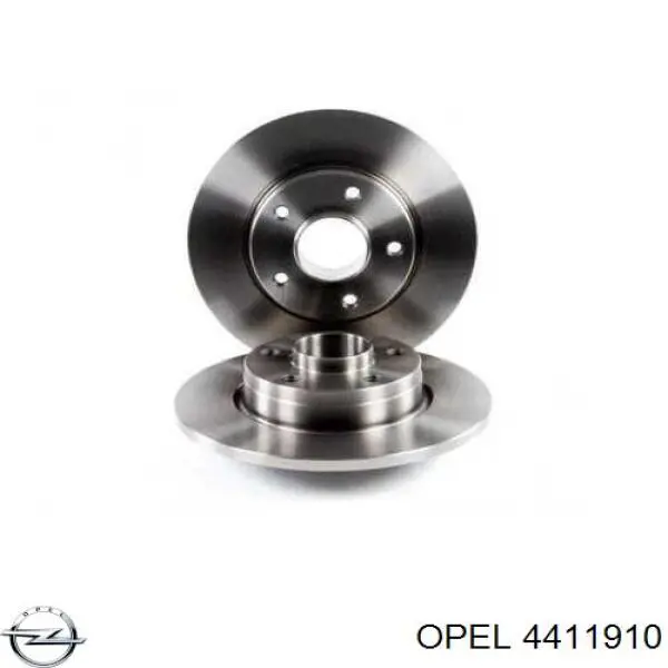Купити 4411910 Opel Диск заднього гальма