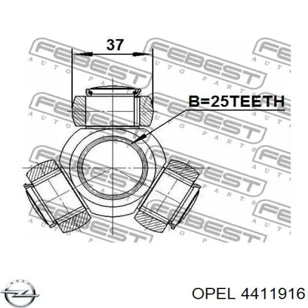 93160789 Opel Трипоїд
